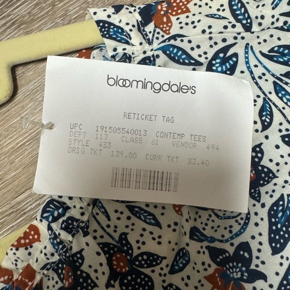 VELVET by Graham & Spencer —Rosetta Floral Printed Blouse - Picture 5 of 8